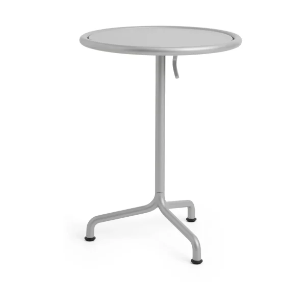 AF766-F694-AV22_DevilleTabledia55xH74silvergreypowdercoatedsteeltabletopsilvergreyalubase.jpgv1767966743 HAY Deville tuintafel Ø55 cm Silver Grey