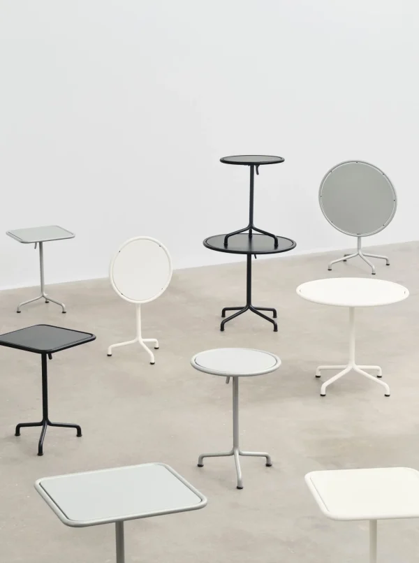 HAY Deville tuintafel Ø55 cm Anthracite