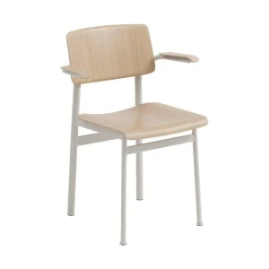 Loft-chair-w-armrest-grey-oak-Muuto-5000x5000-hi-res.jpgv1685543016 Muuto Loft eetkamerstoel met armleuning Grey