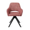 Jesper Home Yanai eetkamerstoel Berry Bars revolve oak black