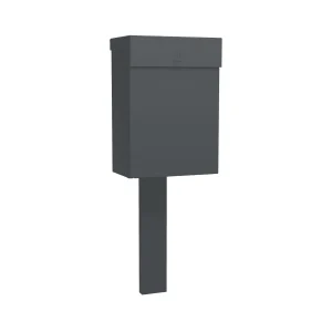 ONZO / eSafe Topak Digital Pakketbrievenbus Zwartgrijs RAL 7016